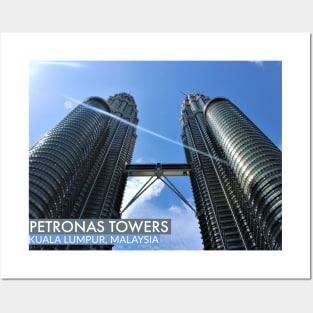 Petronas towers, Kuala Lumpur, Malaysia Posters and Art